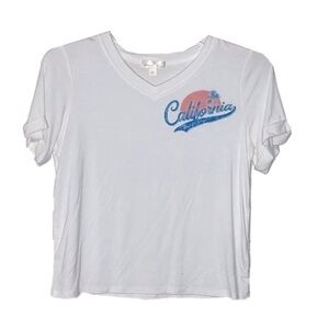 ❤️ 🆕 SUNSET WEST California Girls Tshirt Size L